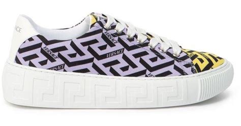 zip versace trainers|versace lace up sneakers.